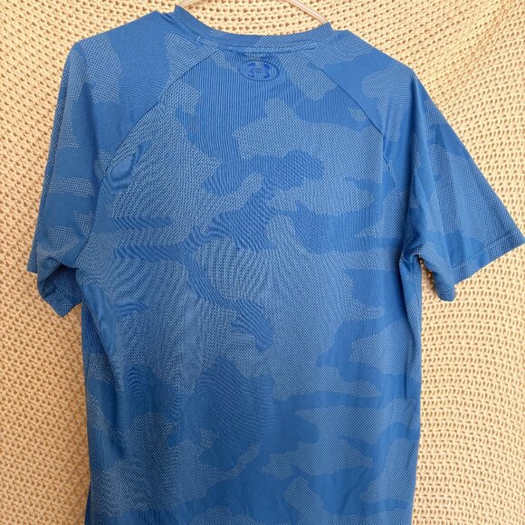Under Armour Men's Short Sleeve Performance T-Shirt - Light Blue - Size Medium - Picture 5 of 7